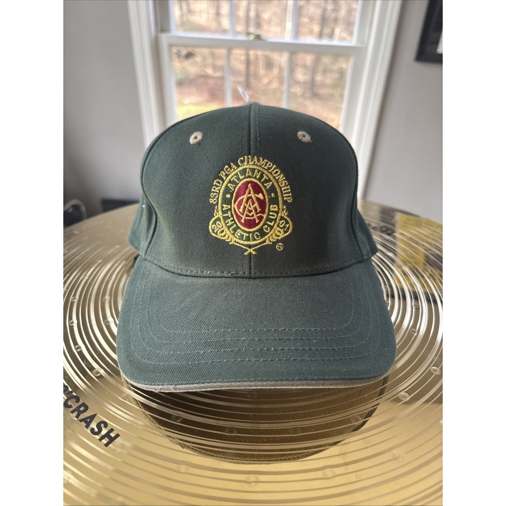 2001 PGA Tour Championship Hat Atlanta Athletic Club Green Adjustable